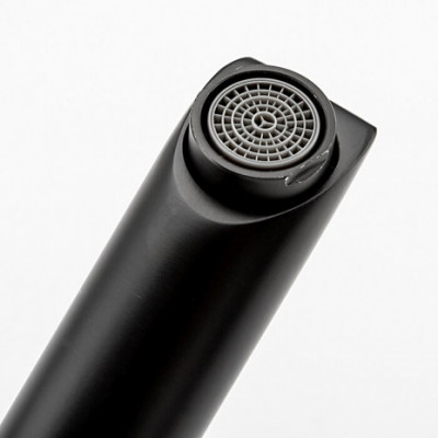 Смеситель Frap для раковины однорычажный стационарный черный (F10801-62)