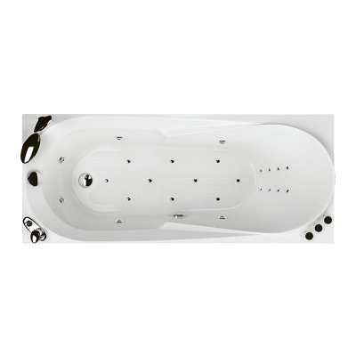 Акватика Астра Сенса ванна с гидромассажем, 170 см х 70 см