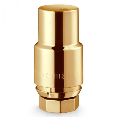 Термоголовка жидкостная ROYAL THERMO Design PRO М30х1,5 (золото) (RTO 07.0012)