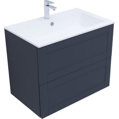 Тумба под раковину Aquanet Терра 80 313245 подвесная маренго