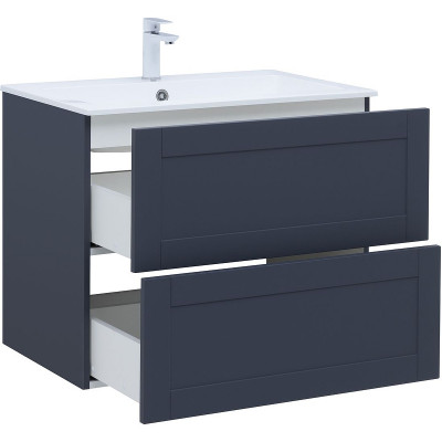 Тумба под раковину Aquanet Терра 80 313245 подвесная маренго