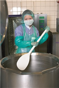 Весло-мешалка малая, O31 мм, 890 мм, белый цвет