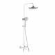 Душевая система с термостатом Rose R3996F, белый/хром (R3996F)