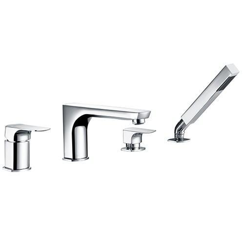 WasserKRAFT Salm 2755 смеситель на борт ванны, хром