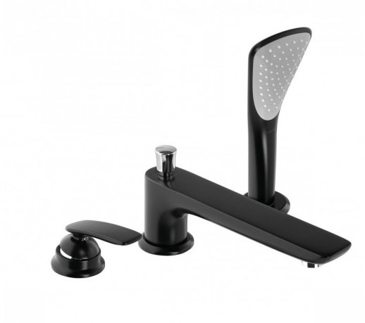 Смеситель на борт ванны KLUDI BALANCE хром черный матовый 524478775