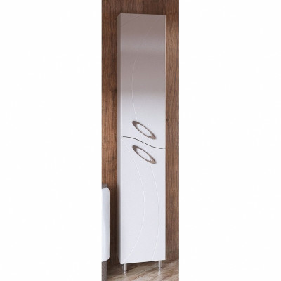 Шкаф-пенал в ванную Corozo Наина 30 SD-00000339 белый