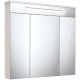 Зеркальный шкаф в ванную Runo Парма 75 00000001148 с подсветкой белый  (00000001148)