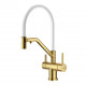Смеситель для кухни с подключением фильтра Splenka S70.62.03, золотой сатин  (S70.62.03)
