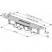 RAVAK X01388 Сливной трап Runway 850, нержавеющая сталь