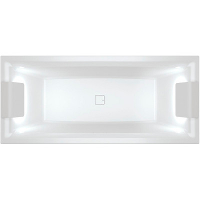 Ванна акриловая Riho Still Square 170x75 B100005005 (BR0200500K00132) LED без гидромассажа прямоугольная