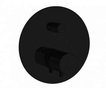 Термостатический смеситель для ванны MINIMAL THERMO Черный матовый NT09NO Remer