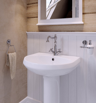 Раковина подвесная Santeri Вест 60 1.3111.8.S00.11B.0 белая прямоугольная