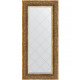 Зеркало настенное Evoform ExclusiveG 129х59 BY 4077 с гравировкой в багетной раме Вензель бронзовый 101 мм  (BY 4077)