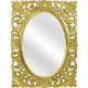 Зеркало для ванной подвесное Migliore CDB 73 30494 золото округлое  (30494)