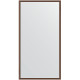 Зеркало настенное Evoform Definite 128х68 BY 0740 в багетной раме Орех 22 мм  (BY 0740)