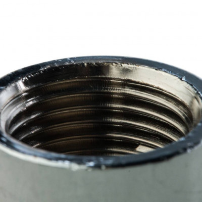 Удлинитель резьбовый STOUT латунь хромированный 1/2X15 SFT-0002-001215