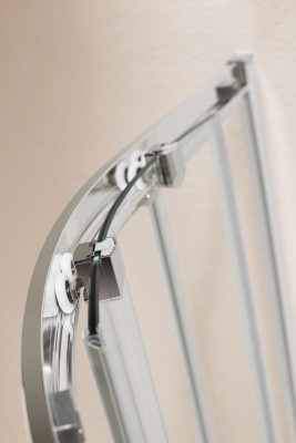 Душевой уголок Cezares ECO--O-RH-2-100/80-Cr, 100 х 80 х 190, стекло прозрачное/матовое