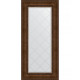 Зеркало настенное Evoform ExclusiveG 132х62 BY 4085 с гравировкой в багетной раме Состаренная бронза с орнаментом 120 мм  (BY 4085)