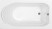 Акриловая ванна Aquanet West 140x70 пристенная прямоугольная (00204052)