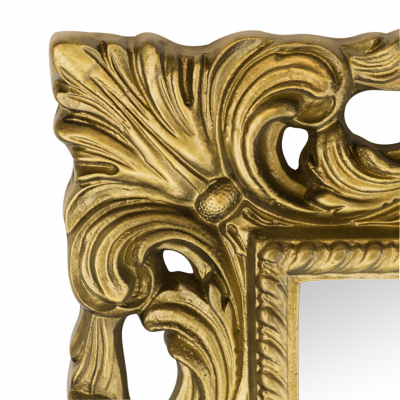 MIGLIORE 30489 зеркало прямоугольное "ажурное", золото