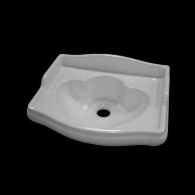 KERASAN Retro 1033bi*0 раковина, белая, 41 см х 32 см