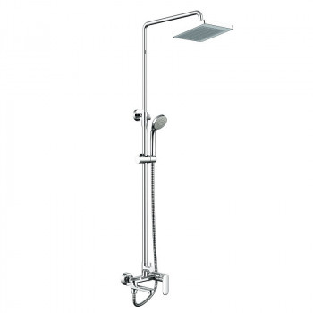 Bravat Opal F6125183CP-A-RUS душевая стойка с изливом, хром