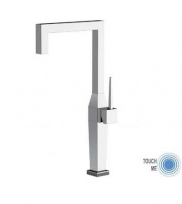 Remer Kitchen Touch-Me QKT72 Высокий смеситель для кухни с сенсорным управлением (хром)