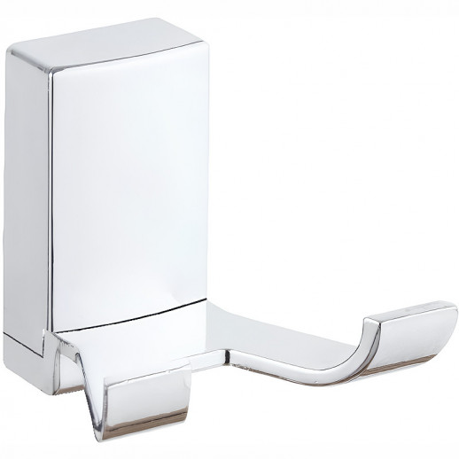 Двойной крючок Haiba HB8805-2 (латунь) хром