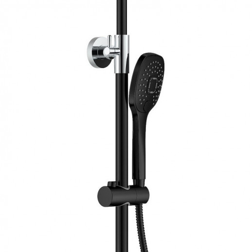 Душевая система Haiba HB24548-7 (латунь) черный, хром