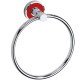 Кольцо держатель для полотенец Bemeta Trend-i 104104068c хром Красный  (104104068c)