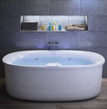 Ванна отдельностоящая JACUZZI Arga ARG101C0118 с гидромассажем 175x85x57 см