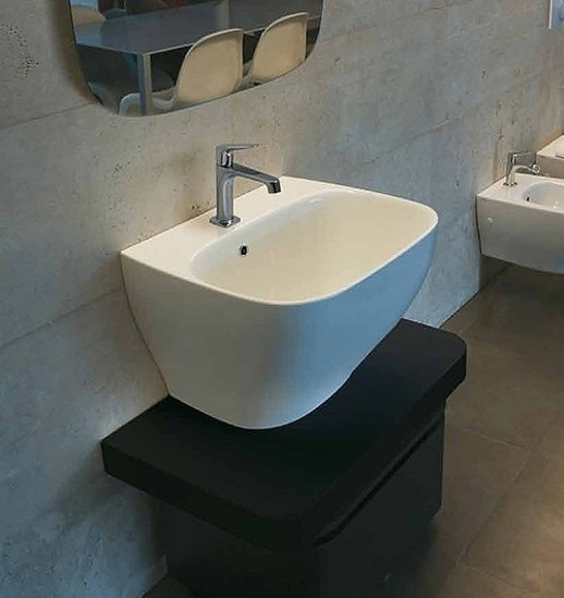 Раковина накладная Globo Genesis 62 GE061.BI*1 белая прямоугольная