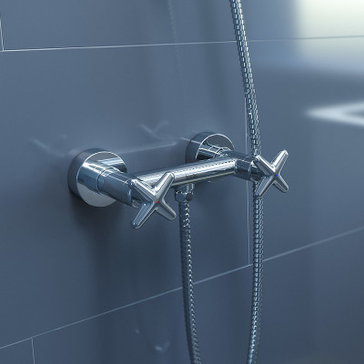 Смеситель для душа Iddis Acros ACRSB00i03WA хром настенный