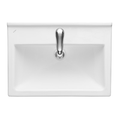 Раковина подвесная Santeri Визит 55 1.3115.3.S00.11B.0 белая прямоугольная