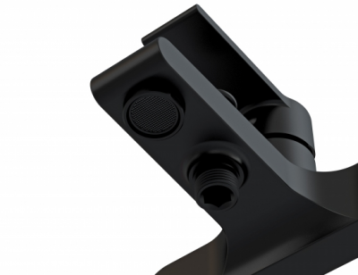 Cersanit Brasko BLACK А63108 смеситель для ванны