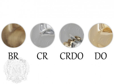 MIGLIORE Korona Swarovski 27308 смеситель на борт ванны, хром