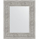 Зеркало настенное Evoform Definite 56х46 BY 3025 в багетной раме Волна хром 90 мм  (BY 3025)