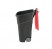 Vileda Атлас контейнер пластиковый на колесах 100 л черный 59х44х90 см