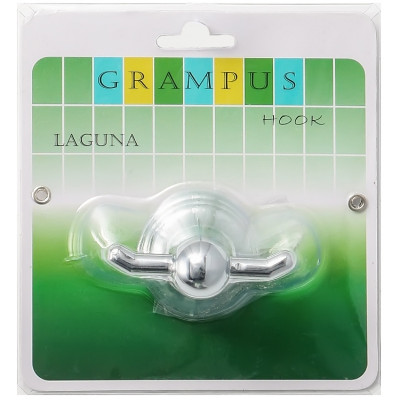 Двойной крючок Grampus Laguna GR-7805 хром