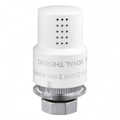Термоголовка жидкостная ROYAL THERMO Design М30х1,5 (белый) (RTO 07.0009)