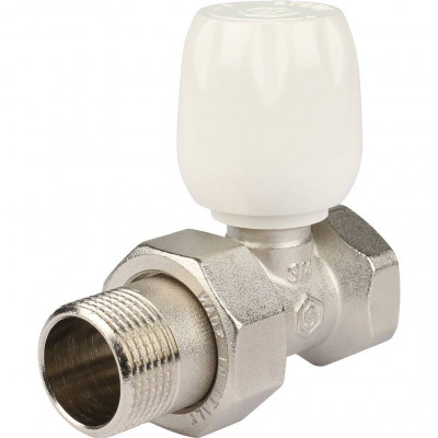Клапан ручной терморегулирующий с неподъемным шпинделем, прямой 3/4" STOUT SVRs (SVRs-1172-000020)
