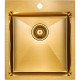 Мойка из нержавеющей стали Paulmark Favor 45 PM214551-BG золото прямоугольная 1 чаша без крыла  (PM214551-BG)