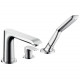 Hansgrohe Metris 31190000 смеситель на борт ванны с душем (внешняя часть), хром Hansgrohe Metris 31190000 смеситель на борт ванны с душем (внешняя часть), хром (31190000)