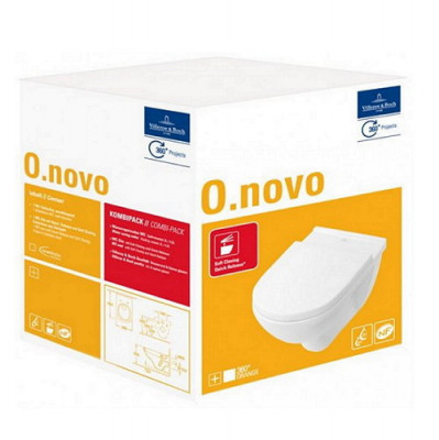 Villeroy&Boch O.novo 5660H101 унитаз с сиденьем, белый