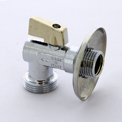 Кран для стиральных машин с розеткой хромированный ITAP 1/2"х3/4" (706 1/2')