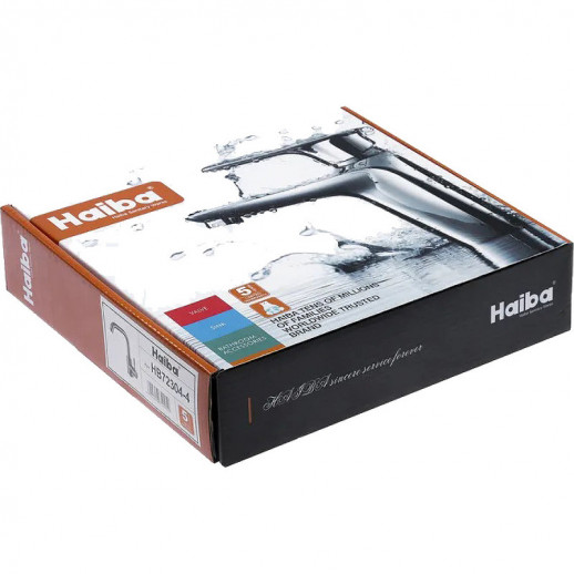 Смеситель для кухни Haiba HB72304-4 (нерж сталь)