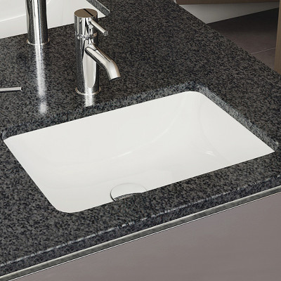 Раковина Vitra S20 50 5474B003-0618 белая прямоугольная