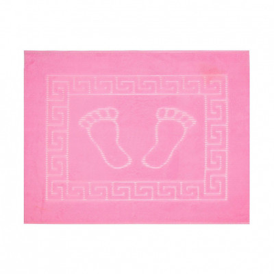 Коврик для ванной Primanova FOOT 50х70 см полипропилен розовый (DR-62007)