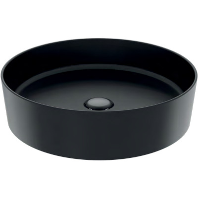 Раковина-чаша Creavit Loop 45 LP145-00SM00E-0000 черная матовая круглая