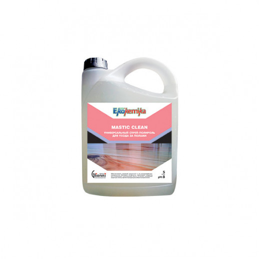Ekokemika Mastic Clean универсальный спрей-полироль для ухода за полами, 5 л